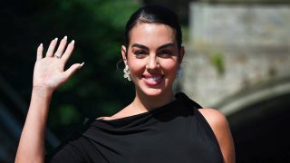 Georgina Rodríguez, a su llegada al Festival de Venecia. (Foto: Gtres)