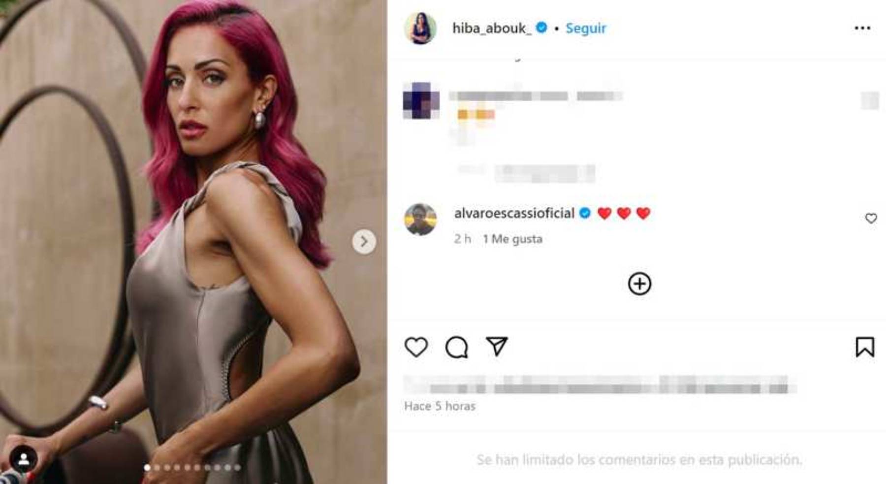 Álvaro Muñoz Escassi, Hiba Abouk, Escassi Hiba Abouk