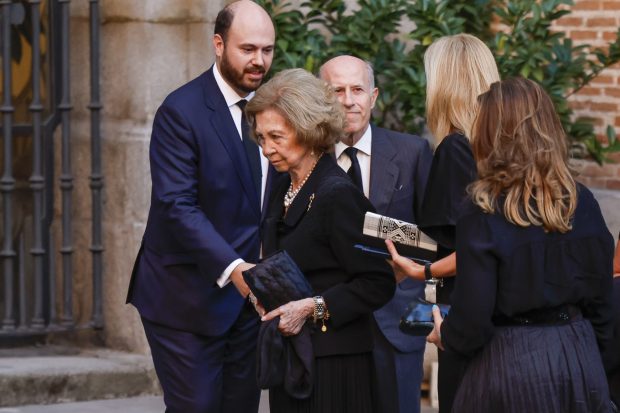 funeral gomez-acebo, doña sofia, 