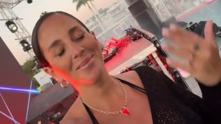 Anabel Pantoja, en un festival / Foto: Instagram de Anabel Pantoja