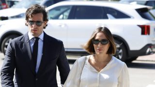 Tamara Falcó e Íñigo Onieva en Madrid. (Foto: Gtres)