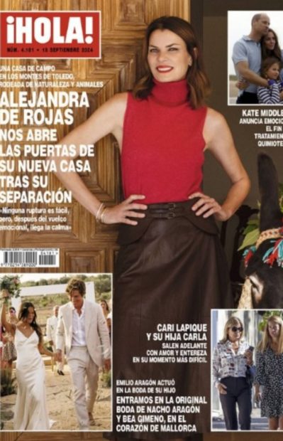 Revista ¡Hola!, Cari Lapique, Carla Goyanes