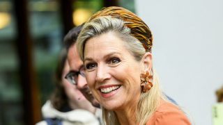 Máxima de Holanda durante un evento. (Foto: Gtres)