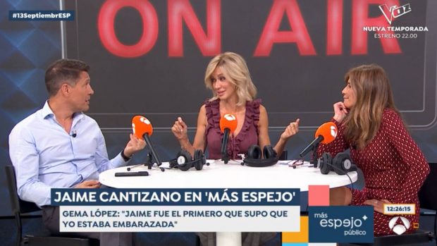 Gema López, Jaime Cantizano, Espejo Público