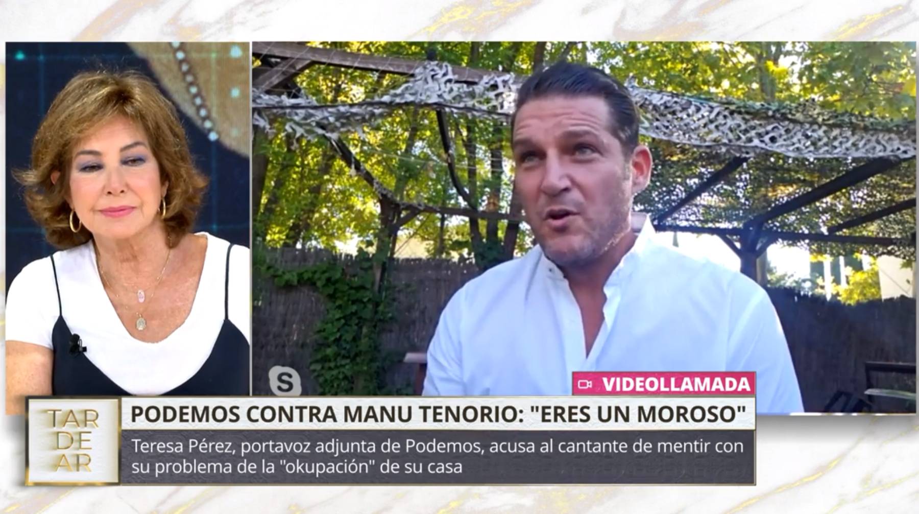 Manu Tenorio, okupas Manu Tenorio, Manu Tenorio casa