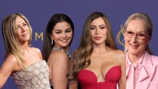 Selena Gómez, Meryl Streep, Sofía Vergara y Jennifer Aniston en los Premios Emmy 2024. (Foto: Gtres)