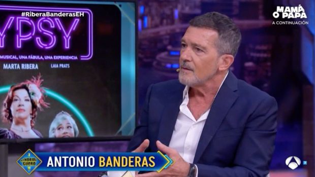 Antonio Banderas, El hormiguero, entrevista antonio banderas, pablo motos