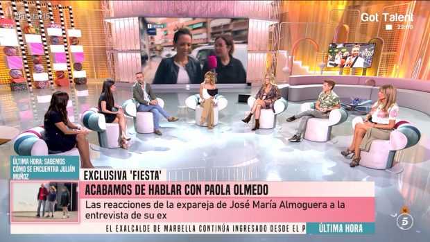 Pala Olmedo Fiesta, Paola Olmedo, Paola Olmedo respuesta carmen borrego, 