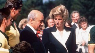 La princesa Diana con Al Fayed. (Foto: Gtres).