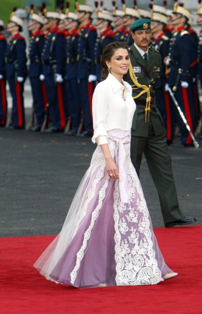 Rania de Jordania, Letizia