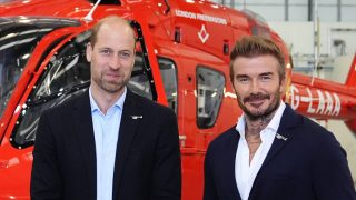 El príncipe Guillermo y David Beckham. (Foto: Gtres)