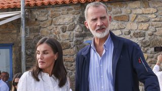 Los Reyes Felipe y Letizia en un acto oficial. (Foto: Gtres)