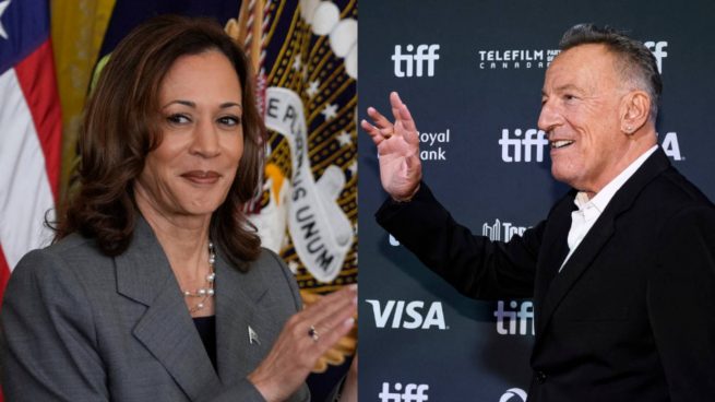 Bruce Springsteen hace público su apoyo a Kamala Harris de cara a las próximas elecciones