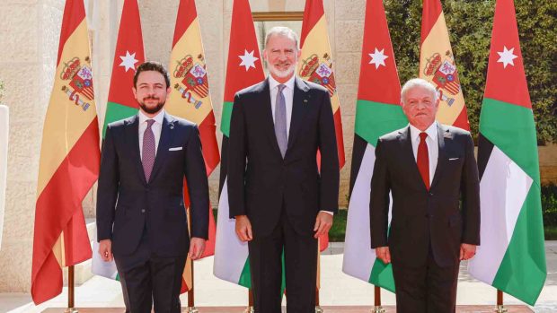 Rey Felipe VI, Jordania