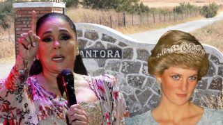 Montaje de Isabel Pantoja con Lady Di