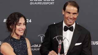 Rafa Nadal con Mery Perelló