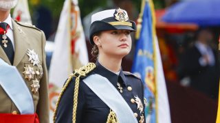 La princesa Leonor el Día de la Hispanidad