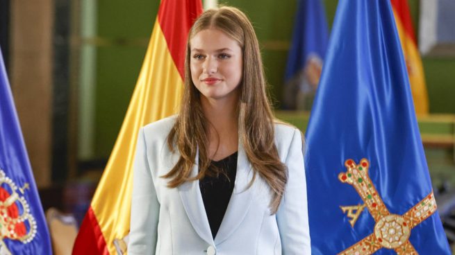 La princesa Leonor en Oviedo. (Foto: Gtres).