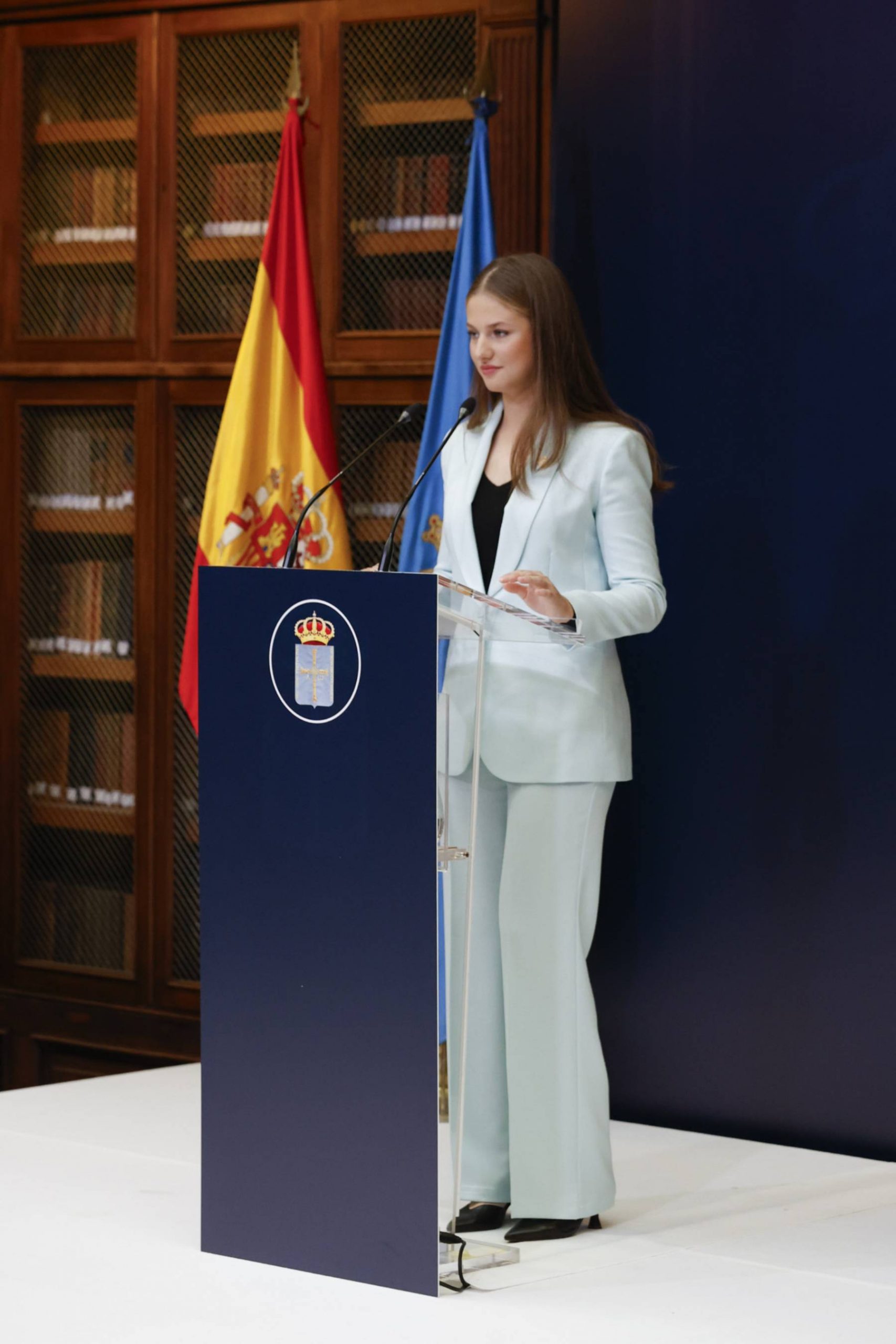 La princesa Leonor, Alcaldesa Honoraria de Oviedo. (Foto: Gtres). 