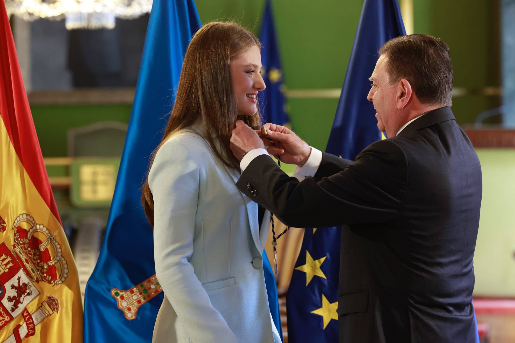 La princesa Leonor, Alcaldesa Honoraria de Oviedo. (Foto: Gtres). 