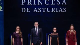 La Familia Real en los Premios Princesa de Asturias 2025. (Foto: Efe)