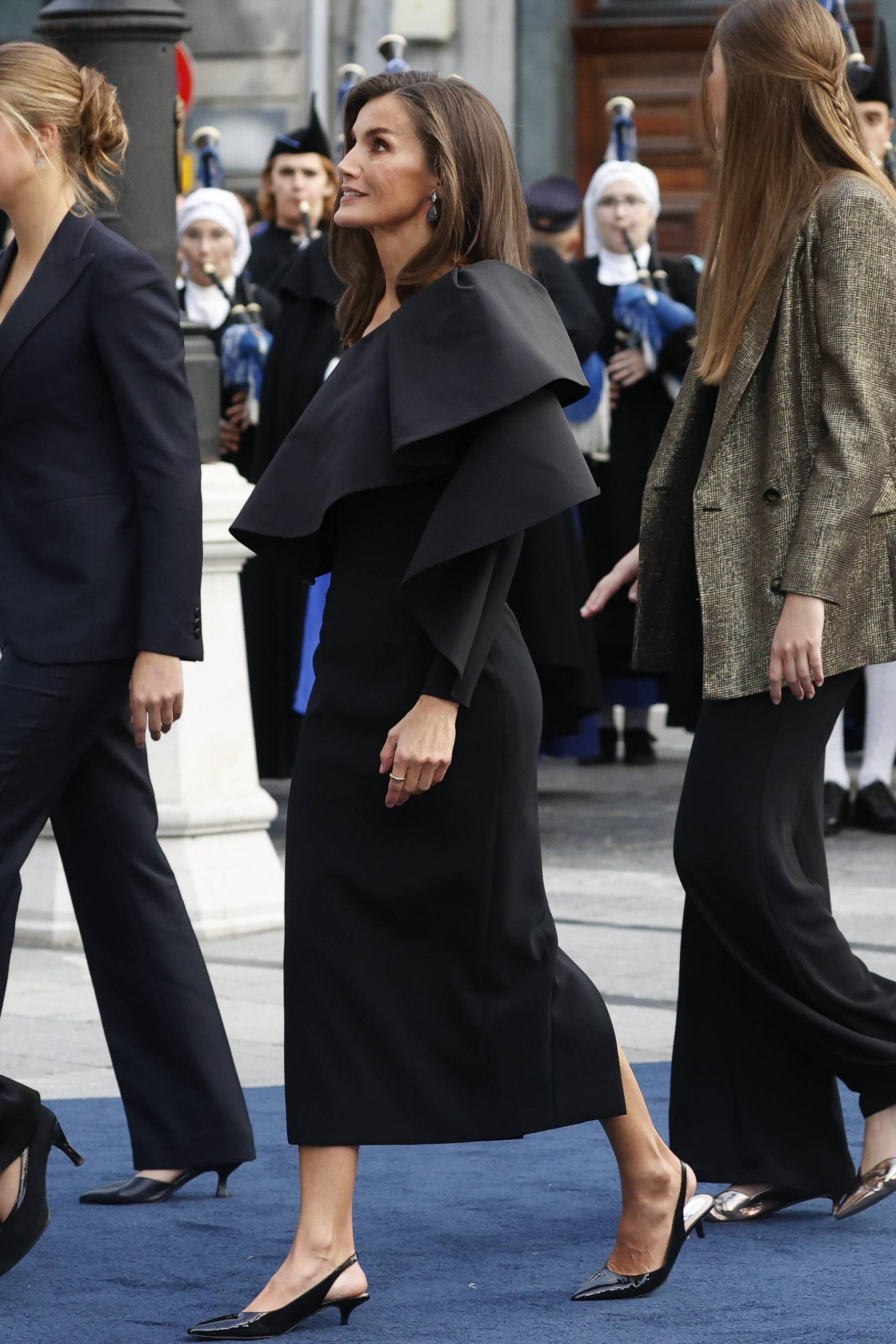 La Reina Letizia en los Premios Princesa de Asturias. (Foto: Gtres)