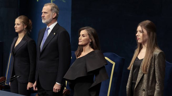 La Familia Real en los Premios Princesa de Asturias 2024. (Foto: Gtres)