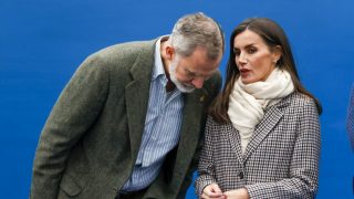 Los Reyes Felipe y Letizia