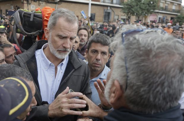 Rey Felipe VI, DANA Rey Felipe VI,