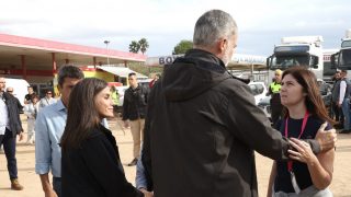 Los Reyes Felipe y Letizia en Valencia. (Foto: Gtres)