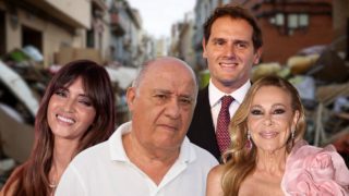 Amancio Ortega, Ana Obregón, Sara Carbonero y Albert Rivera. (Foto: Gtres)