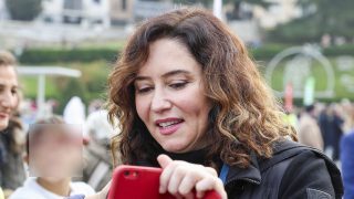 Isabel Díaz Ayuso en su último acto. (Foto: Gtres)