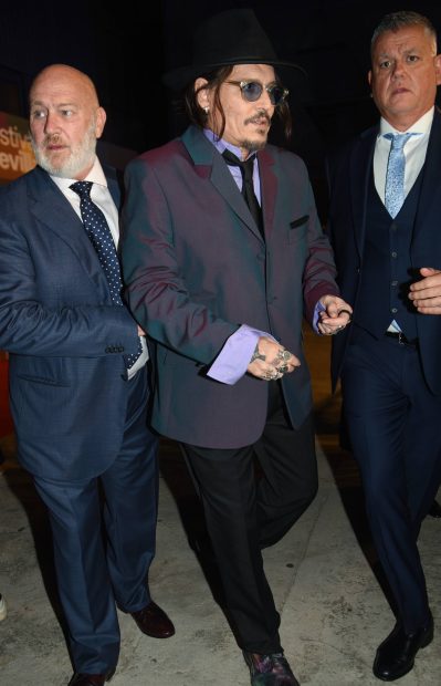 Johnny Depp, España