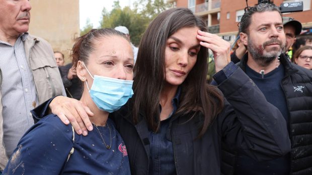 Reina Letizia, DANA letizia, Felipe Valencia, Letizia Valencia