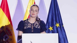 La princesa Leonor en un acto en Gerona. (Foto: Gtres).