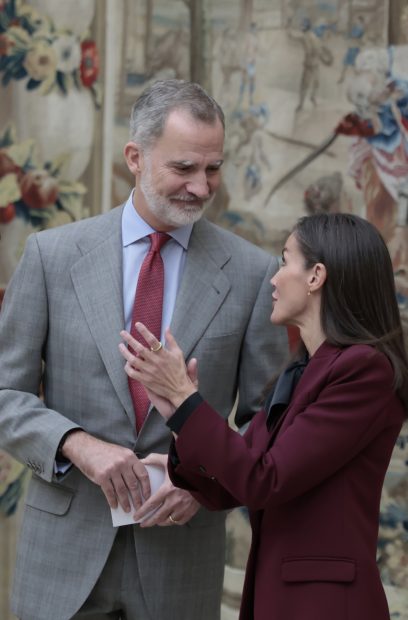 Reina Letizia, Felipe