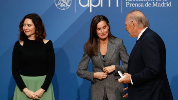 La Reina Letizia, Pedro Piqueras, Isabel Díaz Ayuso