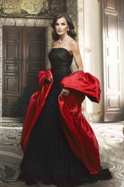 La Reina Letizia en la fotografía de Annie Leibovitz. (Foto: Gtres).