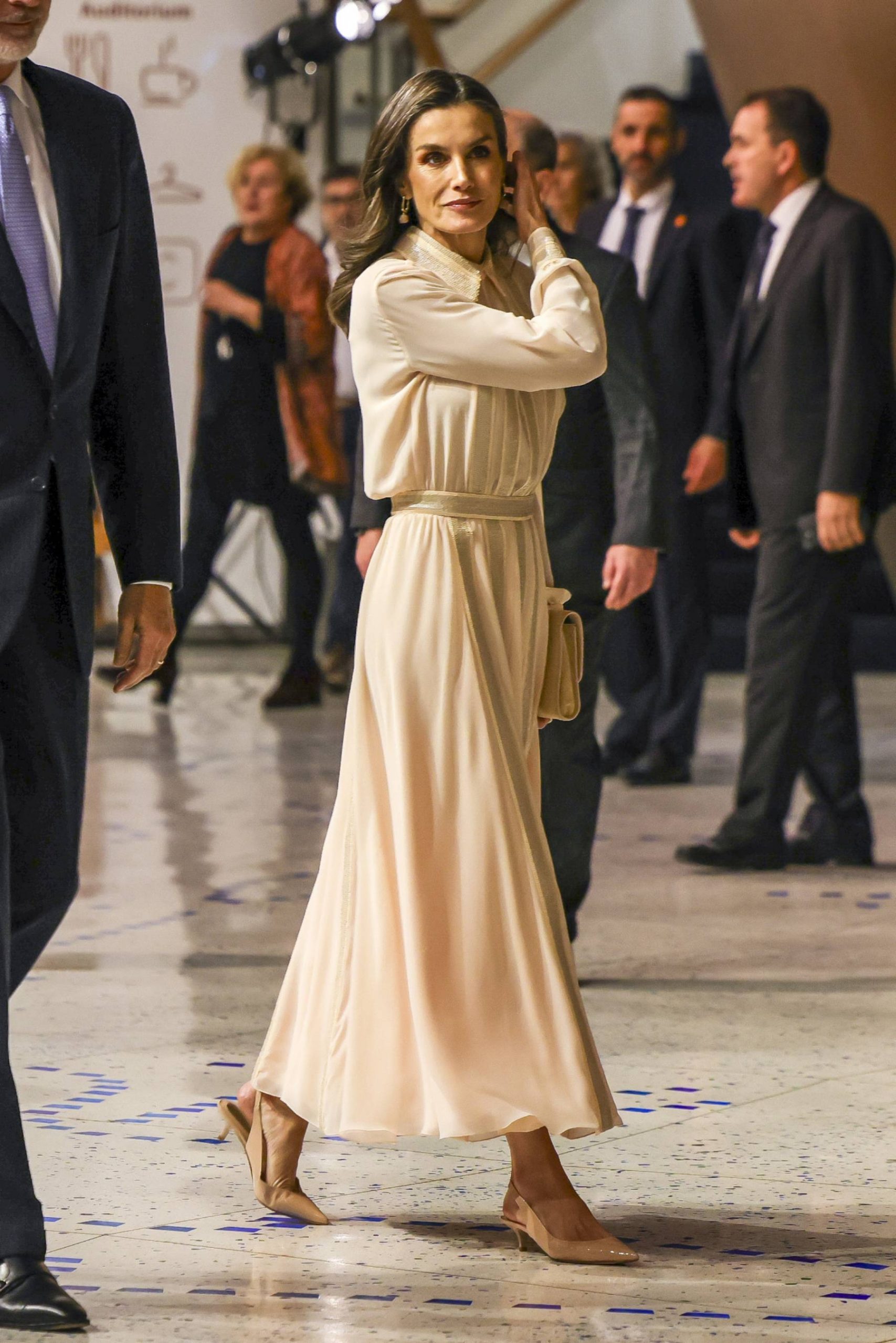 La Reina Letizia en un acto en Bilbao. (Foto: Gtres)