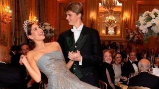 Eugenia de Borbón en el Baile de Debutantes de París. (Foto: redes sociales)