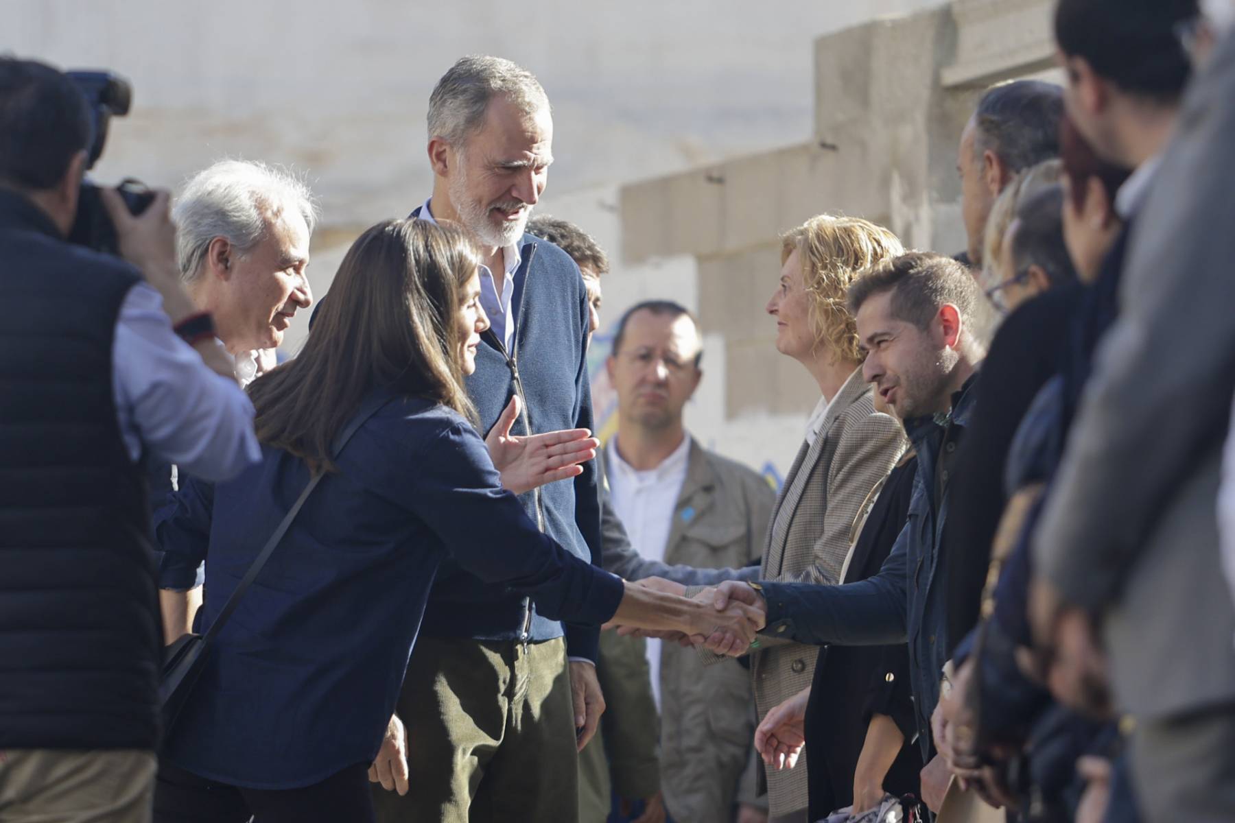 Los Reyes Felipe y Letizia en Valencia. (Foto: Gtres)