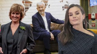 Mercedes Milá, Carlos Sobera y la Reina Letizia