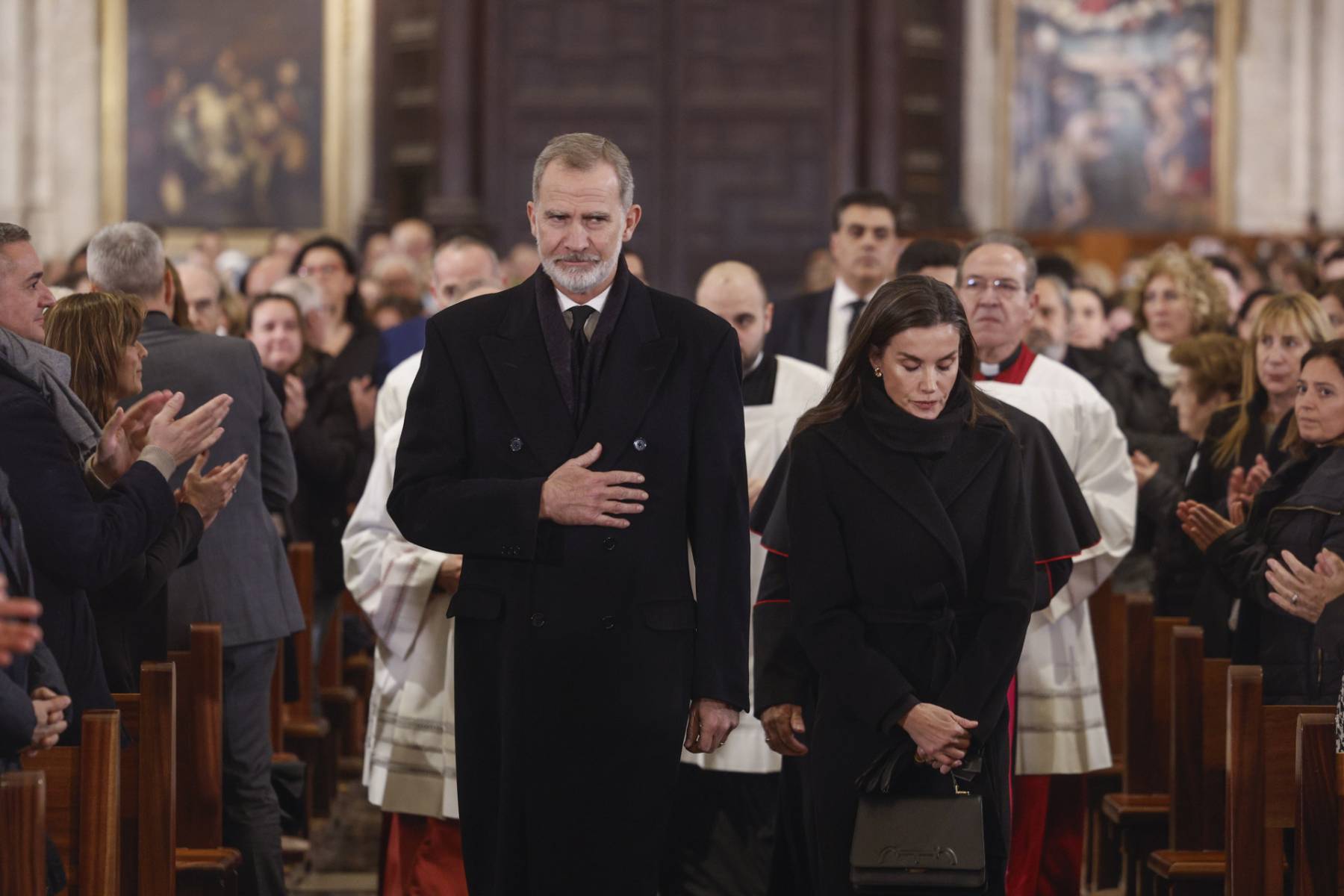 Felipe Letizia Valencia, funeral DANA