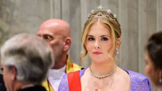 Amalia de Holanda en un acto. (Foto: Gtres).