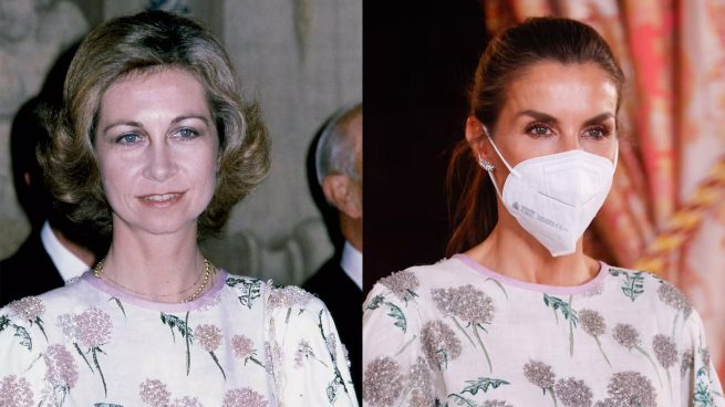 El vestido que la Reina Sofía estrenó en Italia y que la Reina Letizia recicló décadas después