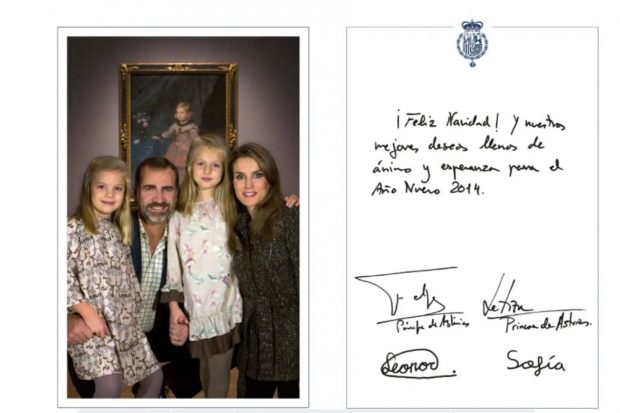 Reyes, Felipe, Letizia, felicitación navidad reyes