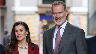 Los Reyes Felipe y Letizia en un acto oficial