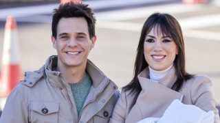 Patricia Pardo y Christian Gálvez en Madrid. (Foto: Gtres)