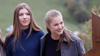 La princesa Leonor y la infanta Sofía juntas. (Foto: Gtres).