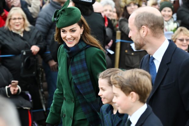 Kate Middleton, Sandrigham, familia real británica